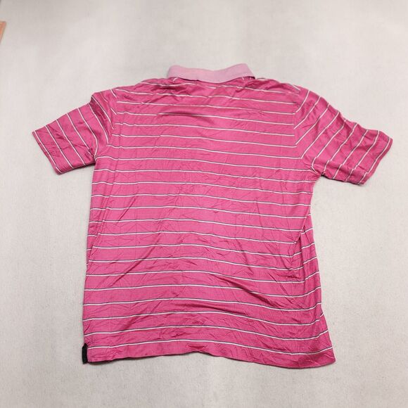Bobby Jones Casual Collared Short Sleeve Polo Shirt Adult Mens Size M Pink - Picture 10 of 10
